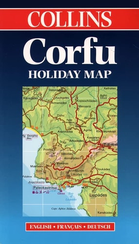 Corfu: Collins Holiday Map