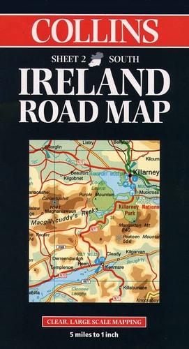 Collins Ireland Road Map: Clear Large-Scale Mapping; 5 Miles to 1 Inch