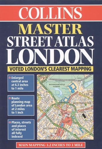 Master Street Atlas of London