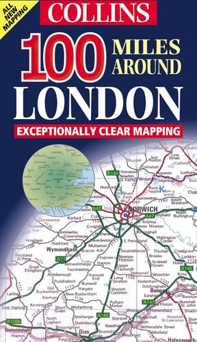 Collins 100 Miles Around London