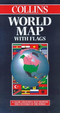 Collins World Map: With Flags