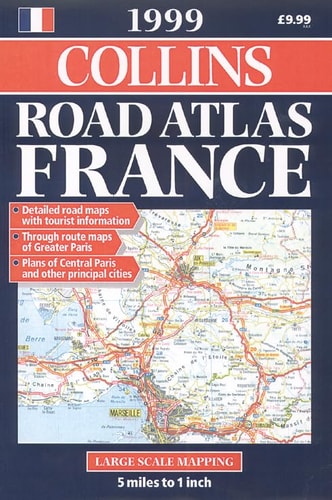 Collins Road Atlas: France