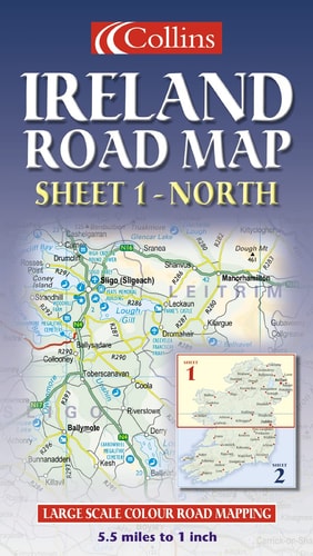Collins Ireland Road Map