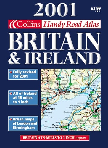 2001 Handy Road Atlas Britain and Ireland