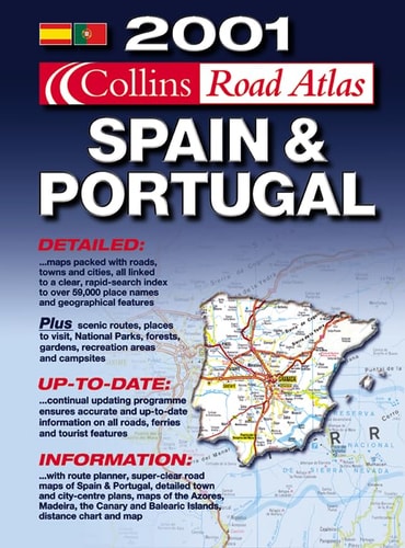 Collins Road Atlas: Spain and Portugal