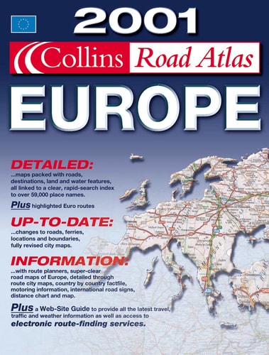 2001 Collins Road Atlas Europe