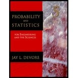 Probability and Statistics for Engineering and the Sciences - Textbook Only
