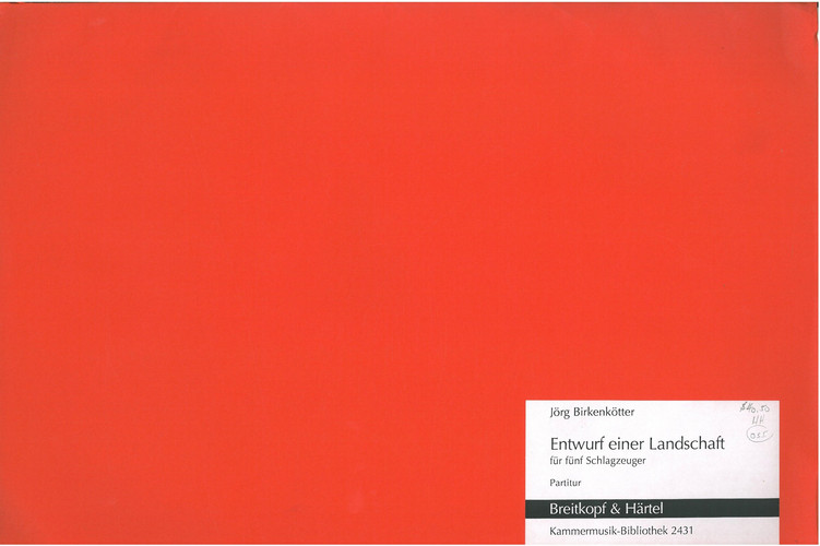 Birkenkötter: Entwurf einer Landschaft