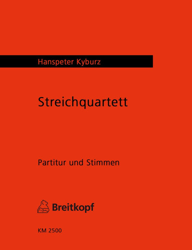 Kyburz: String Quartet