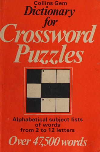 Dictionary for Crossword Puzzles