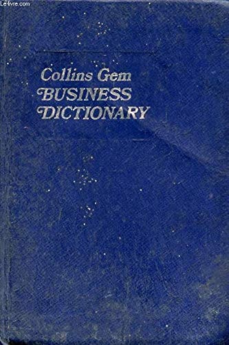 Collins Gem Business Dictionary