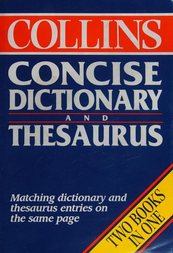 Collins Concise Dictionary and Thesaurus