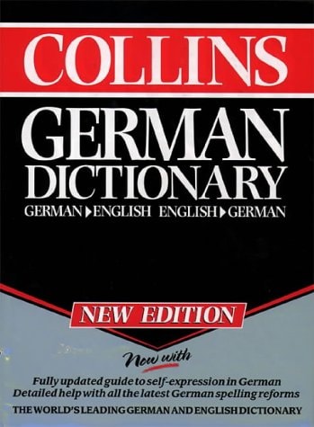 Collins German-English, English-German dictionary