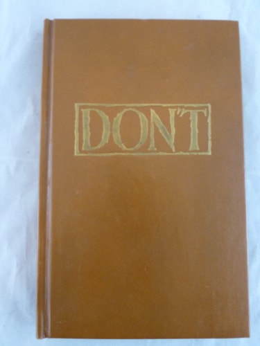 Don't: A Little Book of Early American Gentility