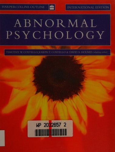 Abnormal Psychology (Outline)