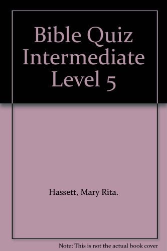 Bible Quiz: Intermediate Level 5