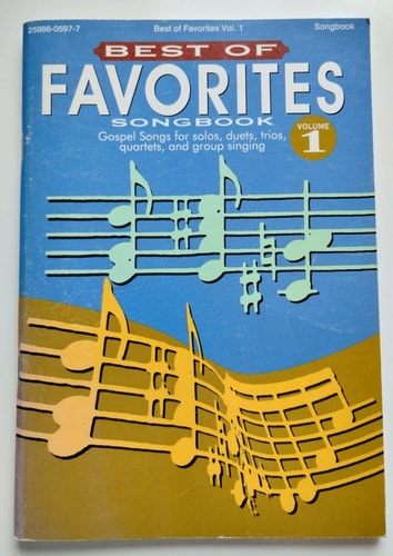 Best of Favorites Songbook: Volume 1