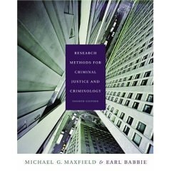 Research Methods for Criminal Justice