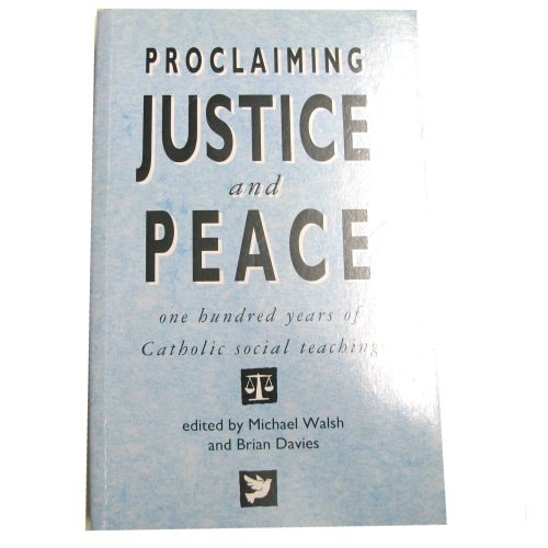 Proclaiming Justice and Peace