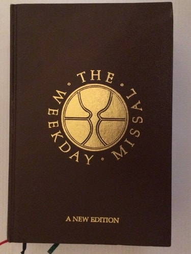 The Weekday Missal: New Edition (Brown Standard)