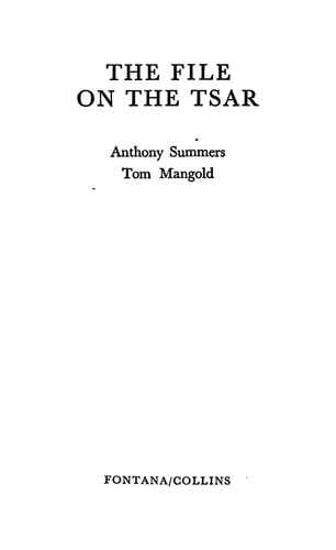 The File on the Tsar