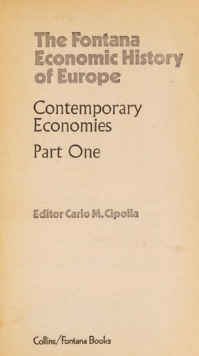 Contemporary Economies