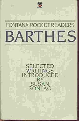 Barthes: Selected Writings