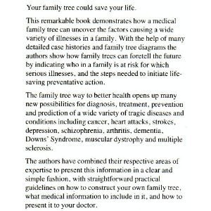 Relatively Speaking: The Family Tree Way to Better Health