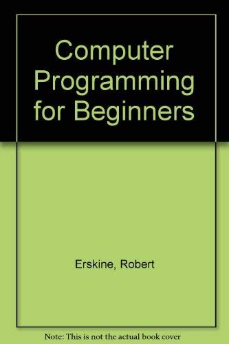 Computer Programming for Beginners