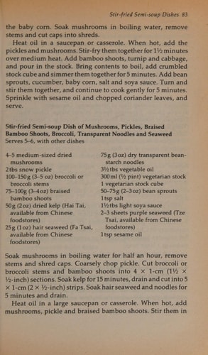 New Chinese Veg Cookbook