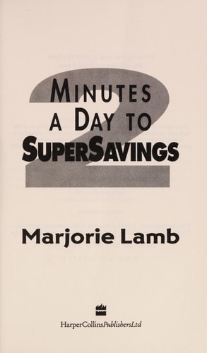 2 Minutes a Day to Supersavings