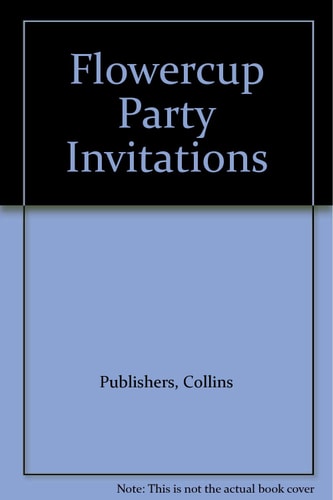 Flowercup Party Invitations