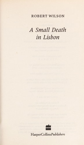 A Small Death in Lisbon