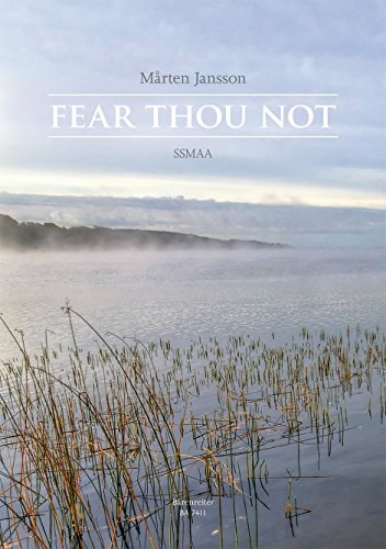 Fear Thou Not: Chorpartitur