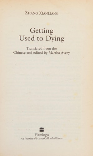 Getting Used to Dying