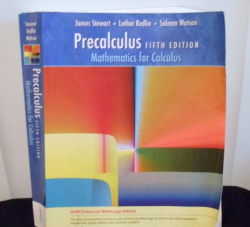 Precalculus: Mathematics for Calculus