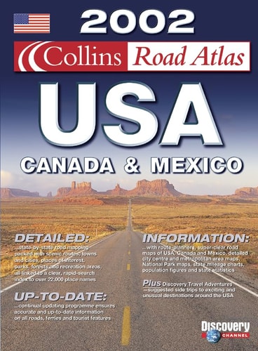 Collins Road Atlas: USA, Canada and Mexico