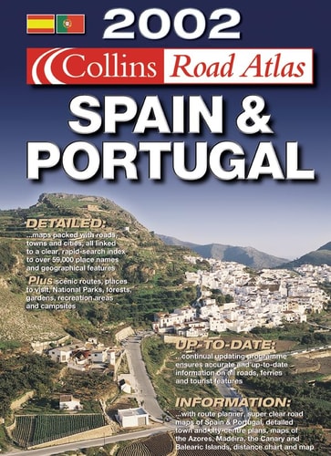Collins Road Atlas: Spain and Portugal