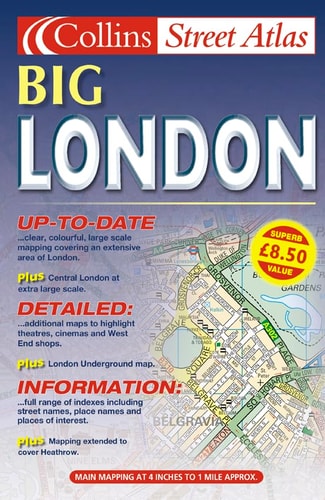 Collins London Street Atlas