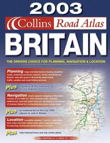 2003 Collins Road Atlas Britain