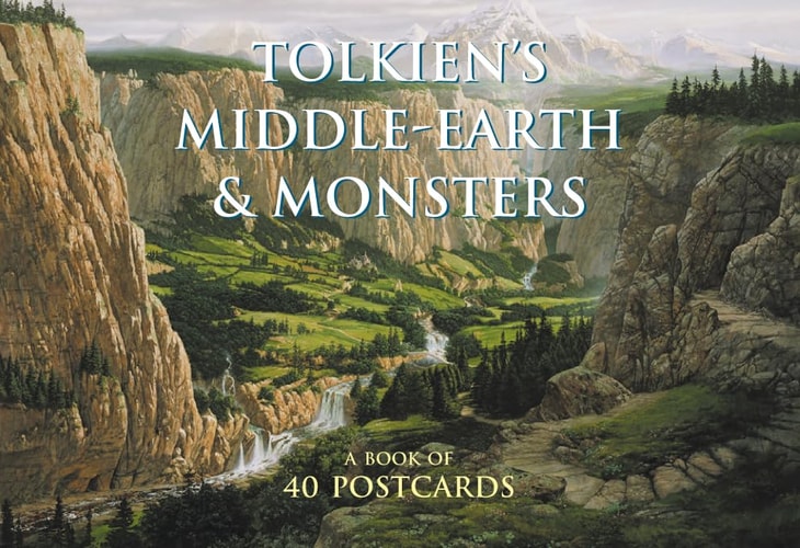 Tolkien's Middle-Earth and Monsters Postcard Book: A Book of 40 Postcards