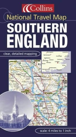 Southern England: National Travel Map