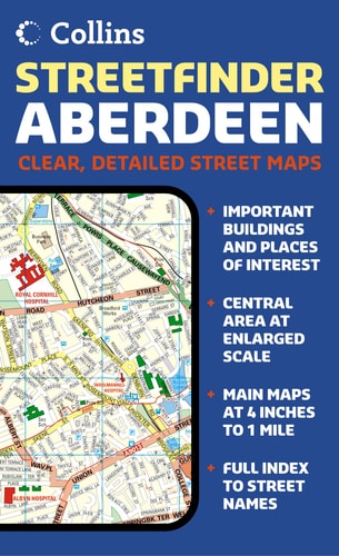 Aberdeen Streetfinder Colour Map