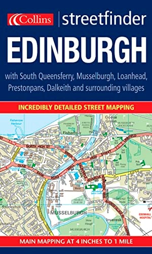 Edinburgh Col. Streetfinder Map