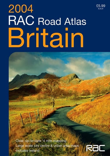 RAC Road Atlas Britain 4 Mile