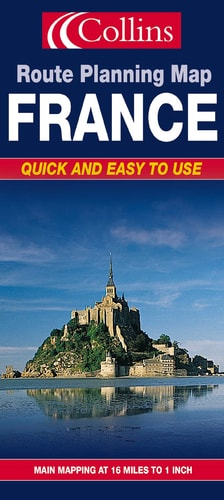 Collins Route Planning Map France