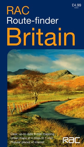 Rac Route Finder Map Britain