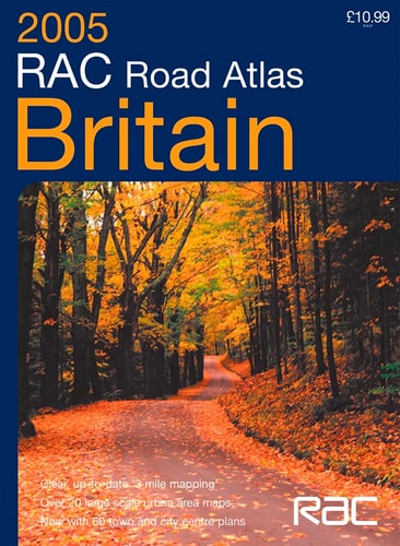 RAC Road Atlas Britain 3 Mile