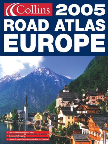 Collins Road Atlas Europe