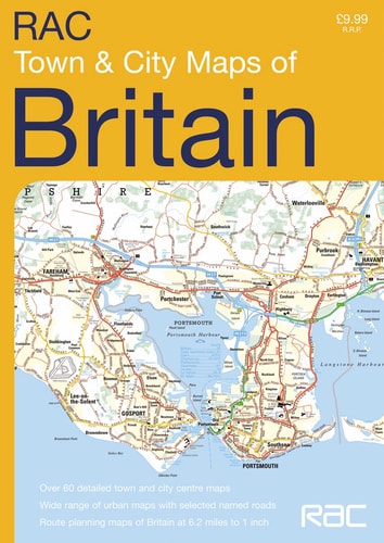 RAC Town and City Maps Britain
